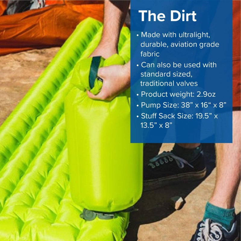 Big Agnes Pumphouse Ultra Multi-Use Sleeping Pad Pump - Image 4